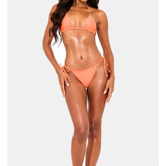 Brand New Coral Bikini top UK size 12 - Picture 3 of 4